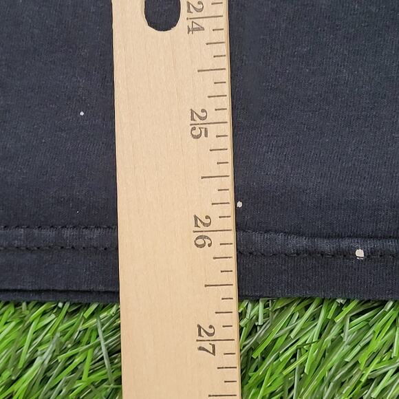 Guns-N-Roses Skull Rose Shirt Large 21x27 Bleached Black - Picture 11 of 12